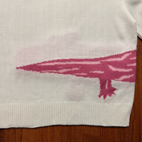 Mairos Pachi white and pink Axolotl sweater size M - Picture 11 of 16